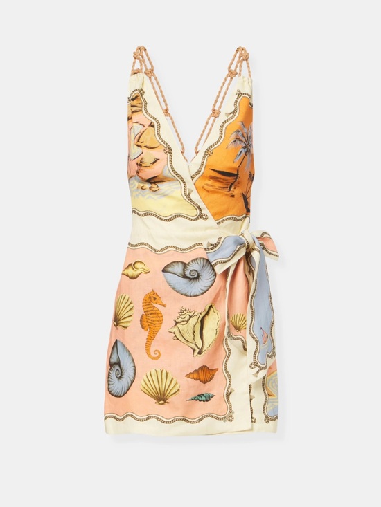 FARM Rio Dresses & Skirts - FARM RIO
RIO SOUVENIR SCARVES MINI DRESS